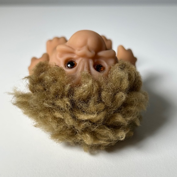 Vintage 1965 Thomas Dam Baby Monkey Troll Doll RARE VHTF (B9) - Picture 6 of 16